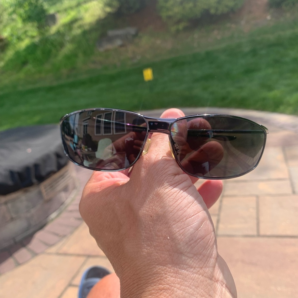 Vintage North Face Slipstream sunglasses with blue blocker